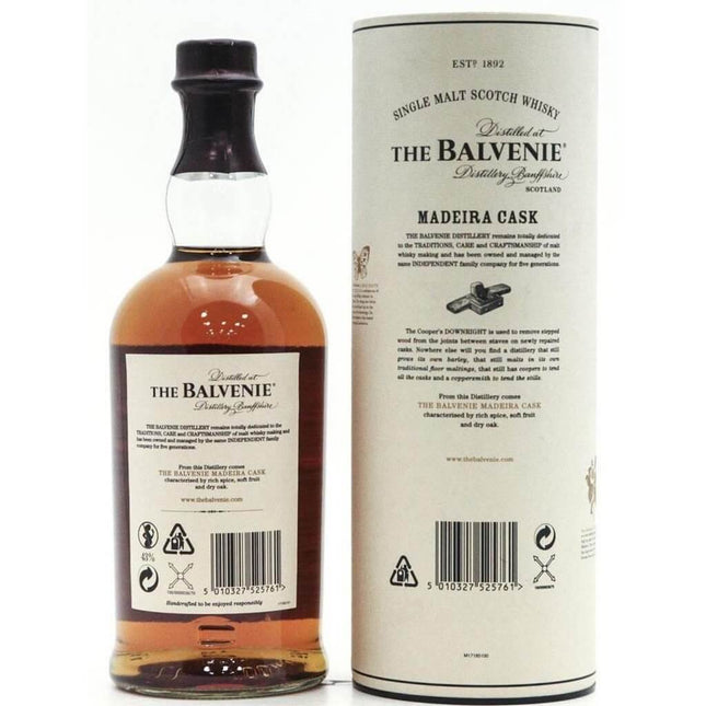 Balvenie 17 Years Old Madeira Cask First Edition 2009 Whisky - 70cl 43% - The Really Good Whisky Company