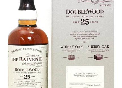 Balvenie 25 Year Old DoubleWood Single Malt Whisky - The Really Good Whisky Company