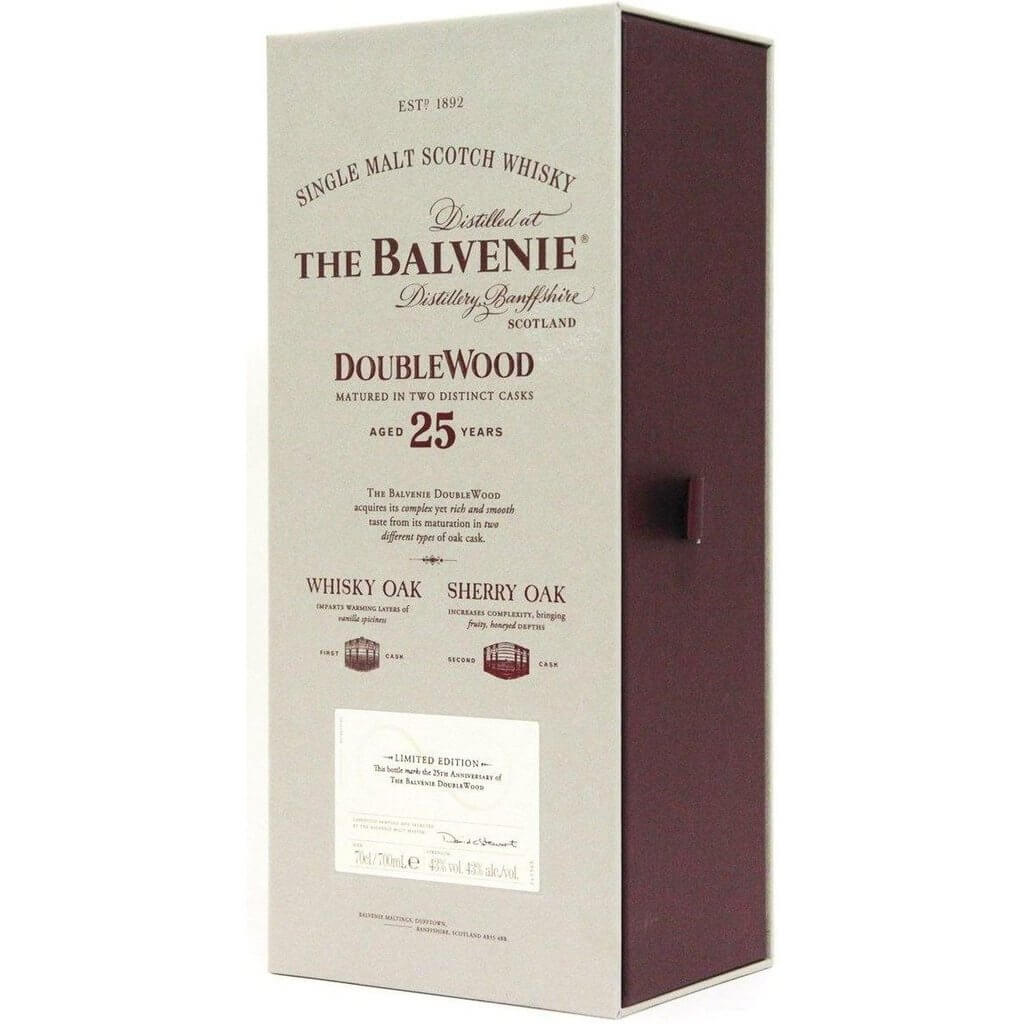 Balvenie 25 Year Old DoubleWood Single Malt Whisky - The Really Good Whisky Company