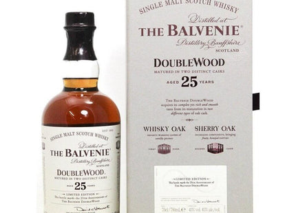 Balvenie 25 Year Old DoubleWood Single Malt Whisky - The Really Good Whisky Company