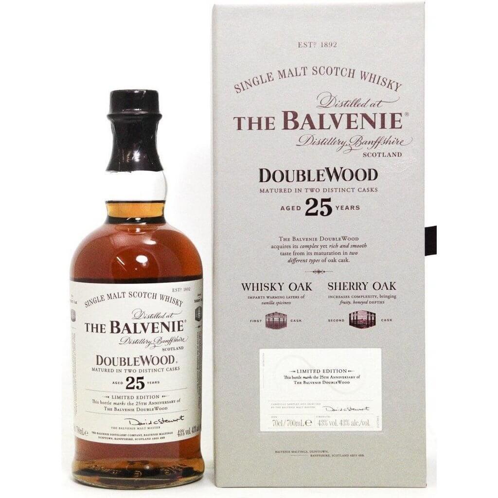 Balvenie 25 Year Old DoubleWood Single Malt Whisky - The Really Good Whisky Company