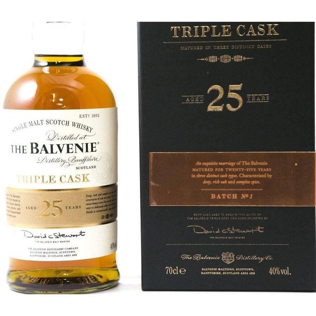 Balvenie 25 Year Old Triple Cask Whisky - The Really Good Whisky Company