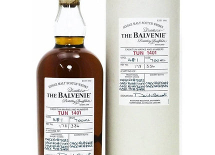 Balvenie Tun 1401 Batch 1 Whisky - The Really Good Whisky Company