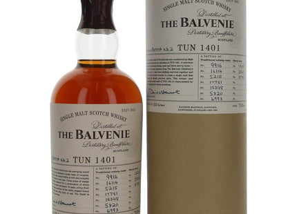 Balvenie Tun 1401 Batch 2 Single Malt Scotch Whisky - 70cl 50.6% - The Really Good Whisky Company