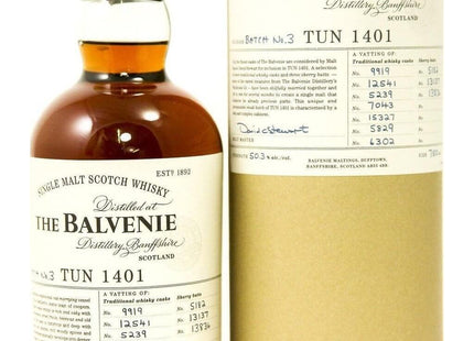 Balvenie Tun 1401  Batch 3 Whisky - The Really Good Whisky Company
