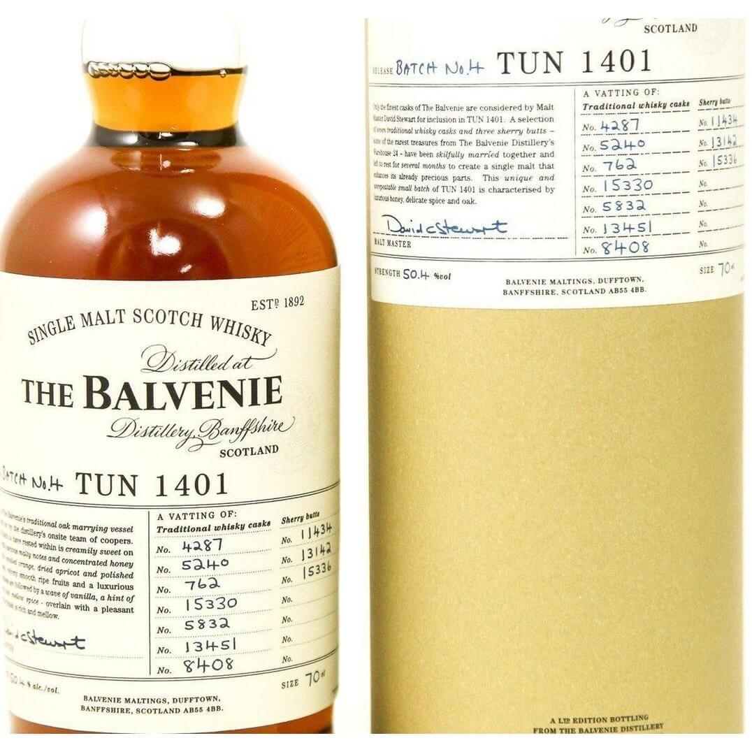 Balvenie Tun 1401 Batch 4 Single Malt Whisky - The Really Good Whisky Company