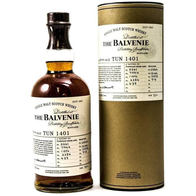 Balvenie Tun 1401 Batch 5 Single Malt Whisky - The Really Good Whisky Company