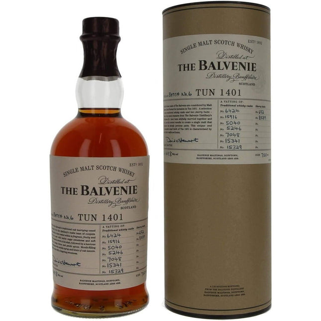 Balvenie Tun 1401 Batch 6 - 75CL 49.8% - The Really Good Whisky Company