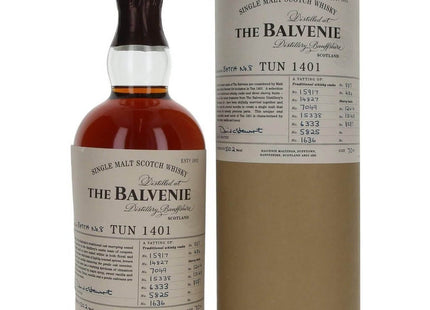 Balvenie Tun 1401 Batch 8 Single Malt Whisky - 70cl 50.2% - The Really Good Whisky Company