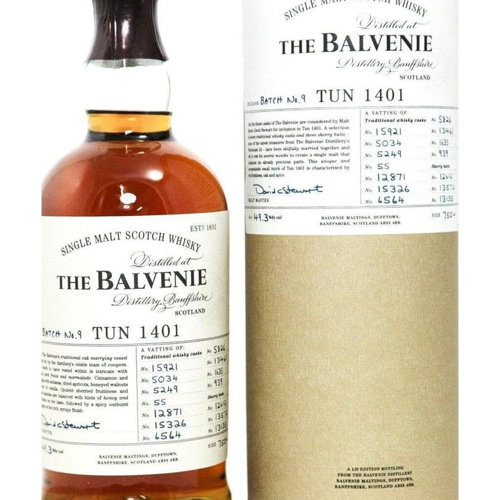 Balvenie Tun 1401 Batch 9 Whisky - The Really Good Whisky Company