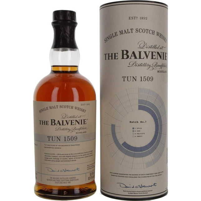 Balvenie TUN 1509 Batch 7 - 70cl 52.4% - The Really Good Whisky Company