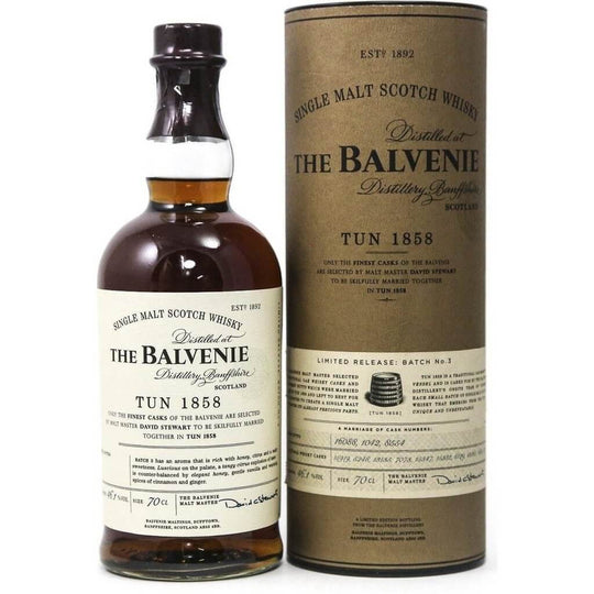 Balvenie Tun 1858 Batch 3 Single Malt Whisky