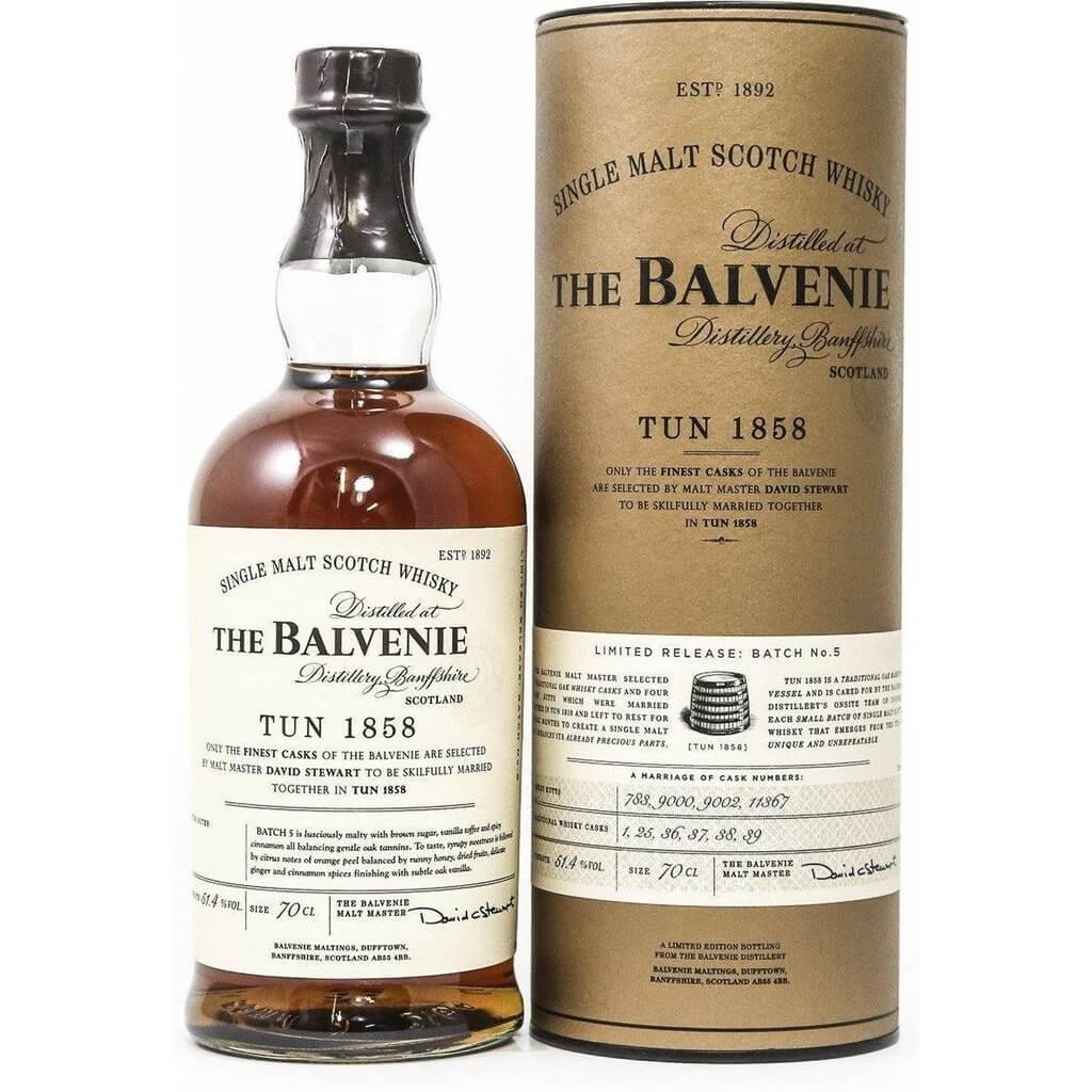 Balvenie Tun 1858 Batch 5 Single Malt Whisky - The Really Good Whisky Company