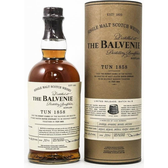 Balvenie Tun 1858 Batch 6 Single Malt Whisky