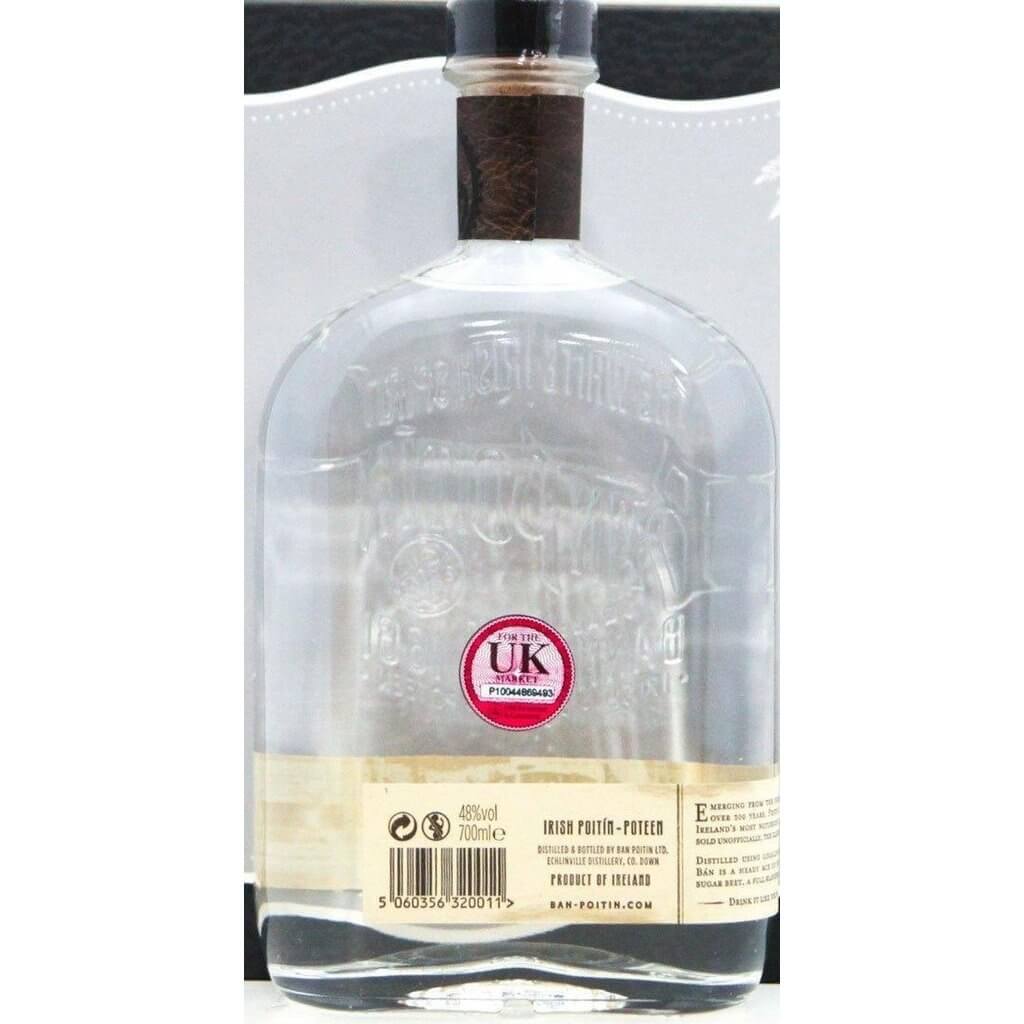 Ban Poitin - Irish Pot Still Spirit -  70cl 48% - The Really Good Whisky Company