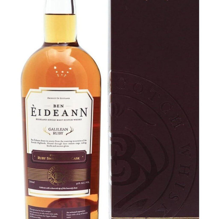 Ben Eideann Galilean Ruby Kosher Cask - 70cl 40% - The Really Good Whisky Company