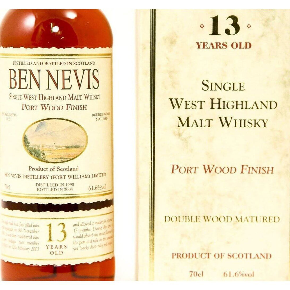 Ben Nevis 13 Years Old 1990 - 2004 Port Wood Finish - 70cl 61.6% - The Really Good Whisky Company