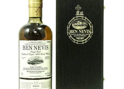 Ben Nevis 1991 25 Year Old Single Malt Whisky - The Really Good Whisky Company