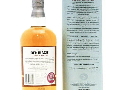 BenRiach 10 Year Old - 70cl 43% - The Really Good Whisky Company