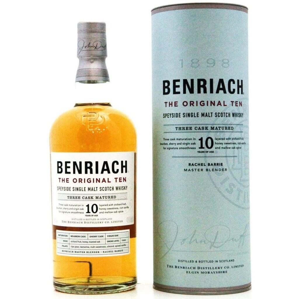 BenRiach 10 Year Old - 70cl 43% - The Really Good Whisky Company