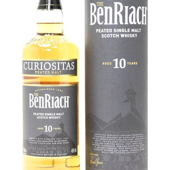 BenRiach 10 Year Old Curiositas - 70cl 46% - The Really Good Whisky Company