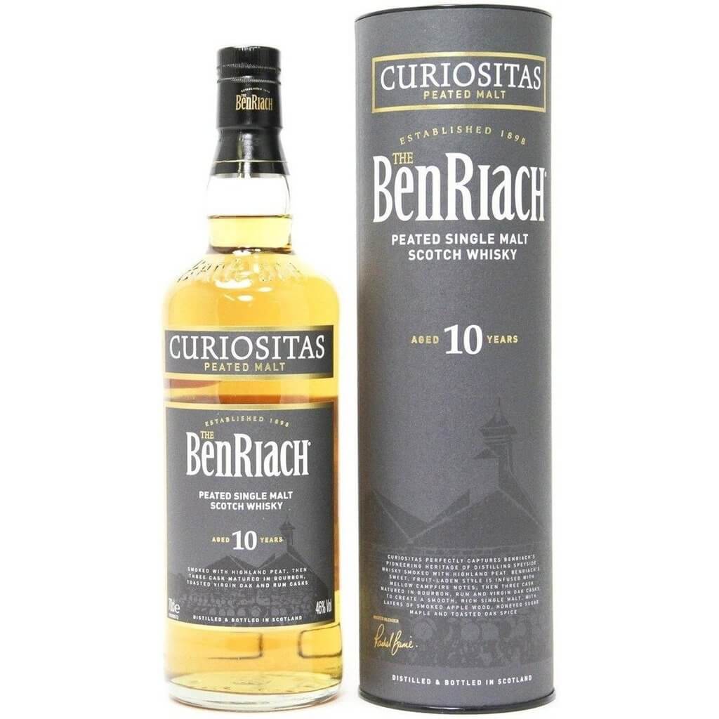 BenRiach 10 Year Old Curiositas - 70cl 46% - The Really Good Whisky Company