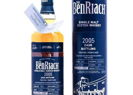 BenRiach 14 Year Old 2005 (cask 7753) - 70cl 52.6% - The Really Good Whisky Company