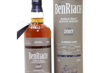 BenRiach Batch 16 - 11 Year Old (2007) Cask #3237 - The Really Good Whisky Company