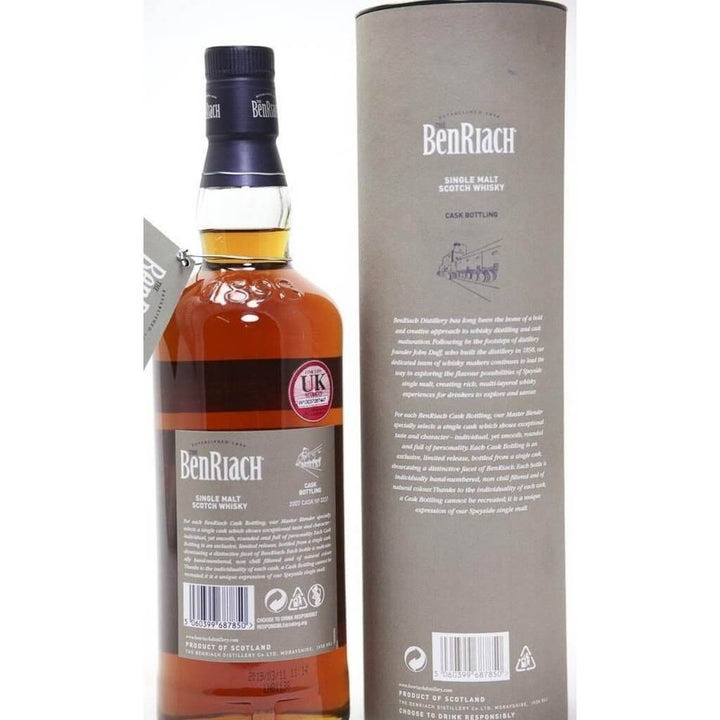 BenRiach Batch 16 - 11 Year Old (2007) Cask #3237 - The Really Good Whisky Company