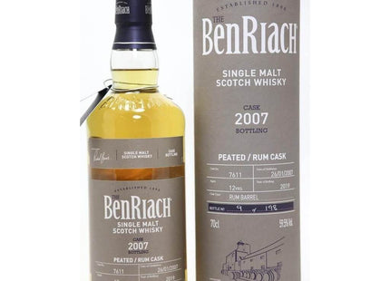 BenRiach Batch 16 - 12 Year Old (2007) Cask #7611 - The Really Good Whisky Company