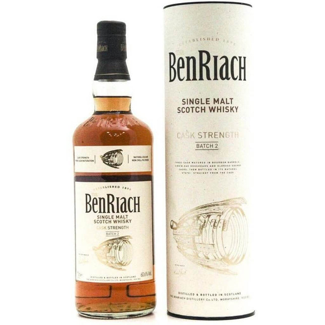 BenRiach Cask Strength (Batch 2) - 70cl 60.6% - The Really Good Whisky Company