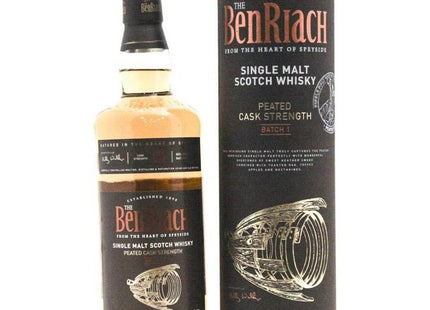 BenRiach Peated Cask Strength (Batch 1) - 70cl 56% - The Really Good Whisky Company