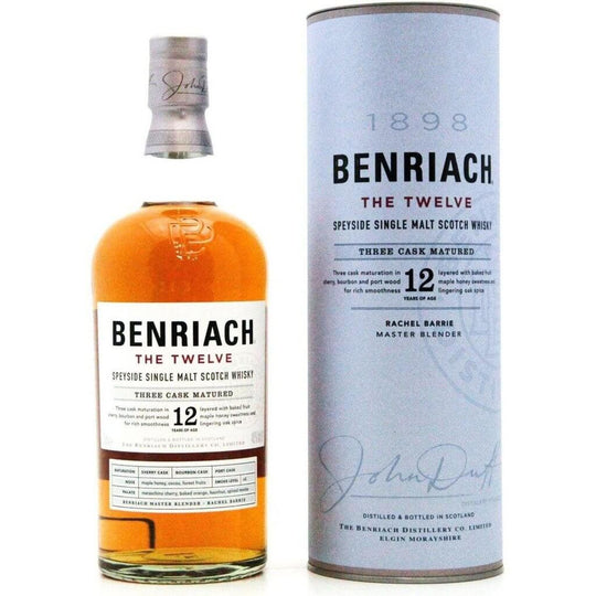 BenRiach The 12 Year Old - 70cl 46%