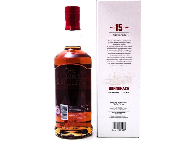 Benromach 15 Year Old - 70cl 43% - The Really Good Whisky Company