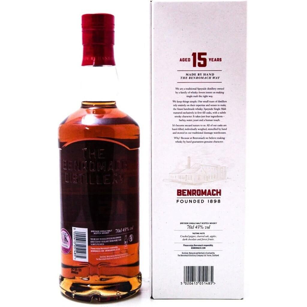 Benromach 15 Year Old - 70cl 43% - The Really Good Whisky Company