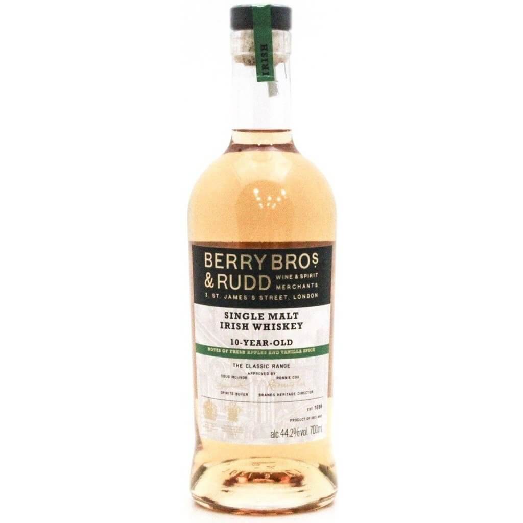 Berry Bros. & Rudd 10 Year Old Classic Irish Single Malt Whisky - 70cl 44.2% - The Really Good Whisky Company