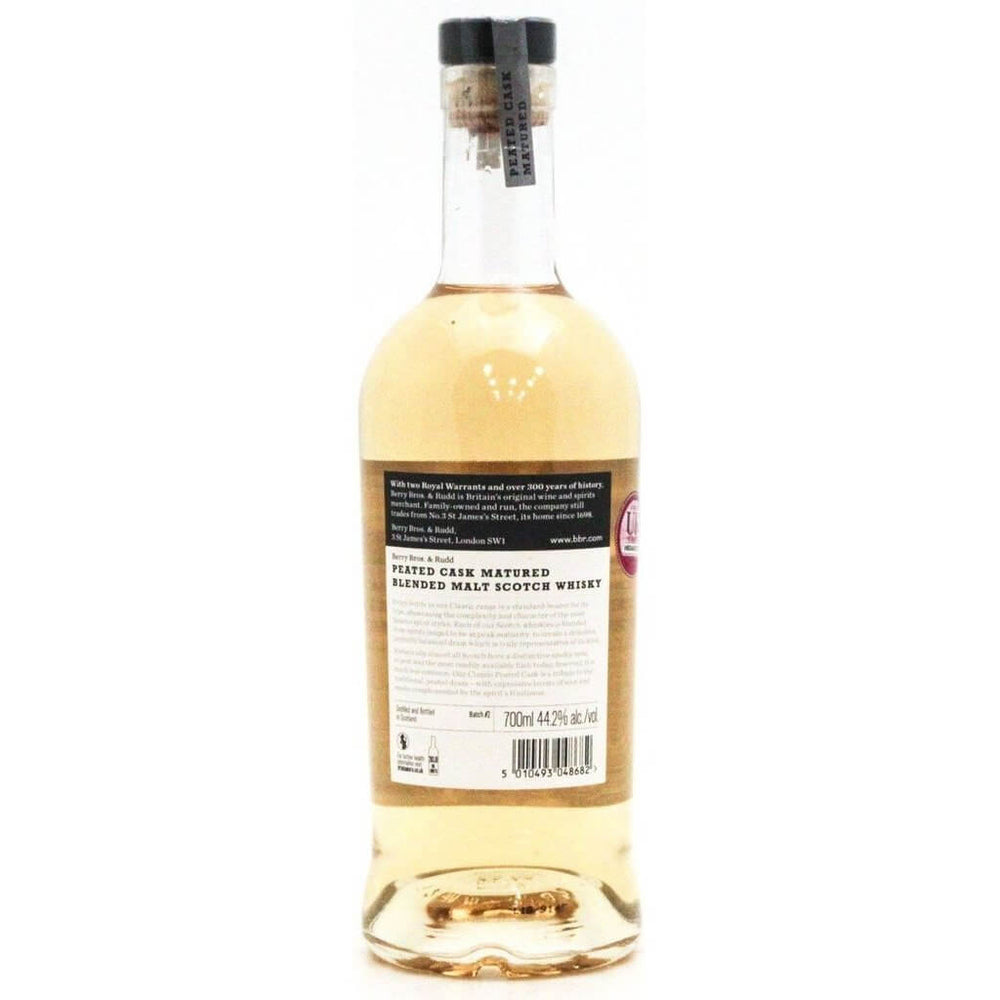 Berry Bros. & Rudd Classic Peated Blended scotch Whisky - 70cl 44.2% - The Really Good Whisky Company