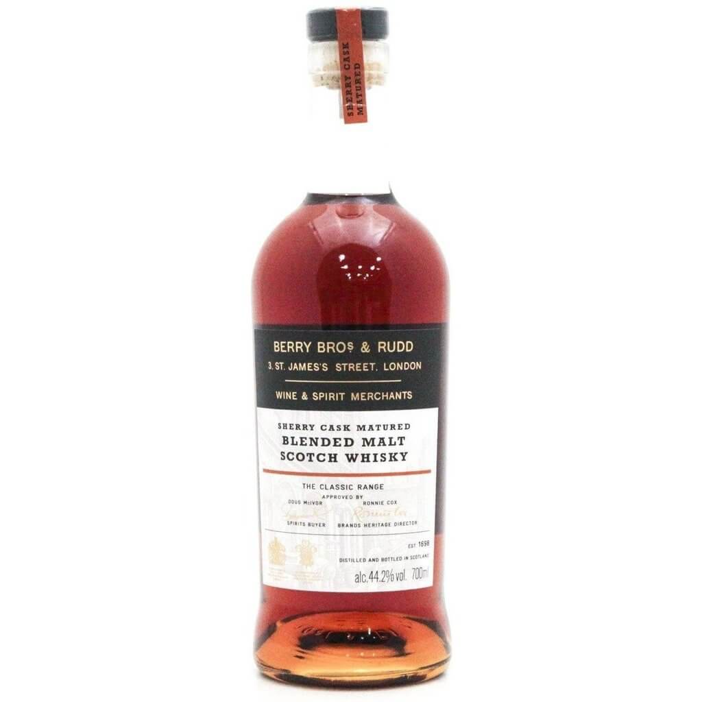 Berry Bros. & Rudd Classic Sherry Blended Malt Scotch Whisky - 70cl 44.2% - The Really Good Whisky Company