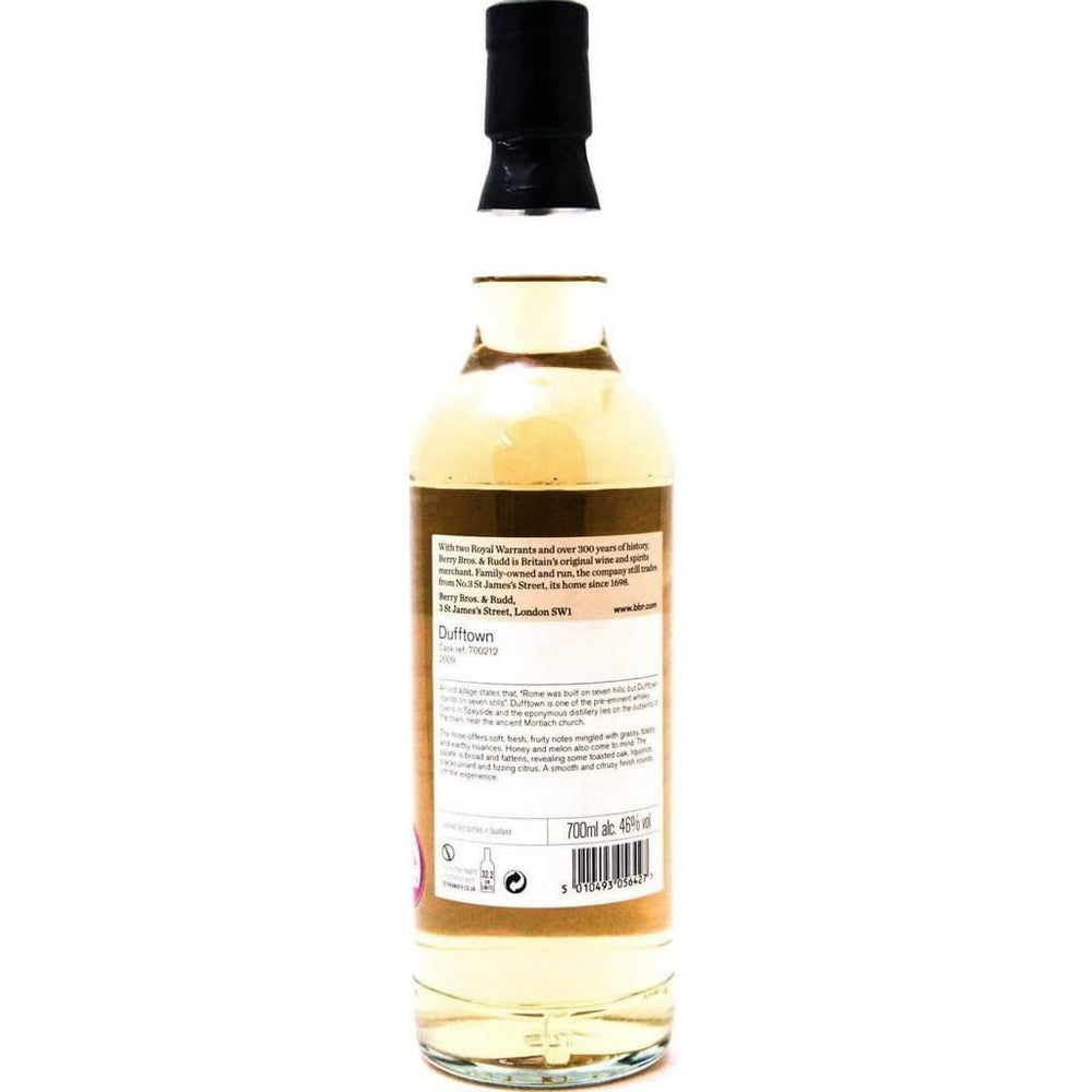 Berry Bros. & Rudd Dufftown 2009 Cask 700212 - 70cl 46% - The Really Good Whisky Company