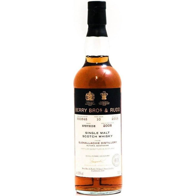 Berry Bros. & Rudd Glenallachie 10 Year Old 2008 Cask 900848 - 70cl 56.8% - The Really Good Whisky Company