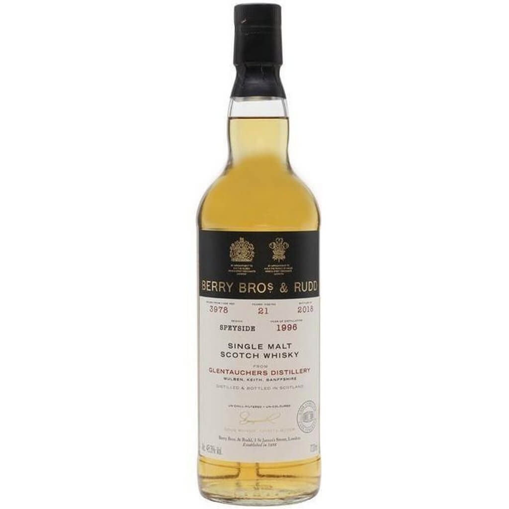 Berry Bros. & Rudd Glentauchers 1996  21 Year Old Single Malt Whisky 70cl 48.3% - The Really Good Whisky Company