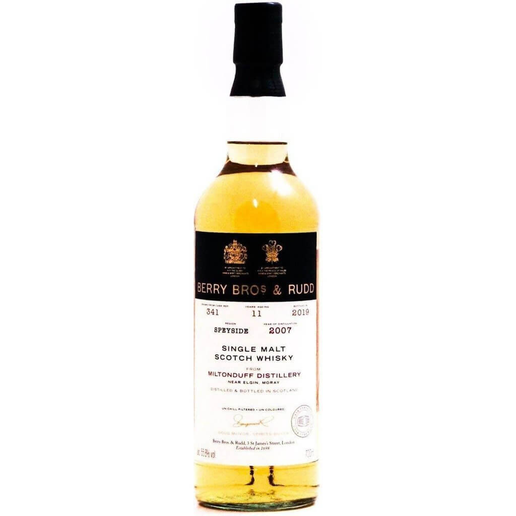 Berry Bros. & Rudd Miltonduff 2007 Cask 341 - 70cl 55.8% - The Really Good Whisky Company