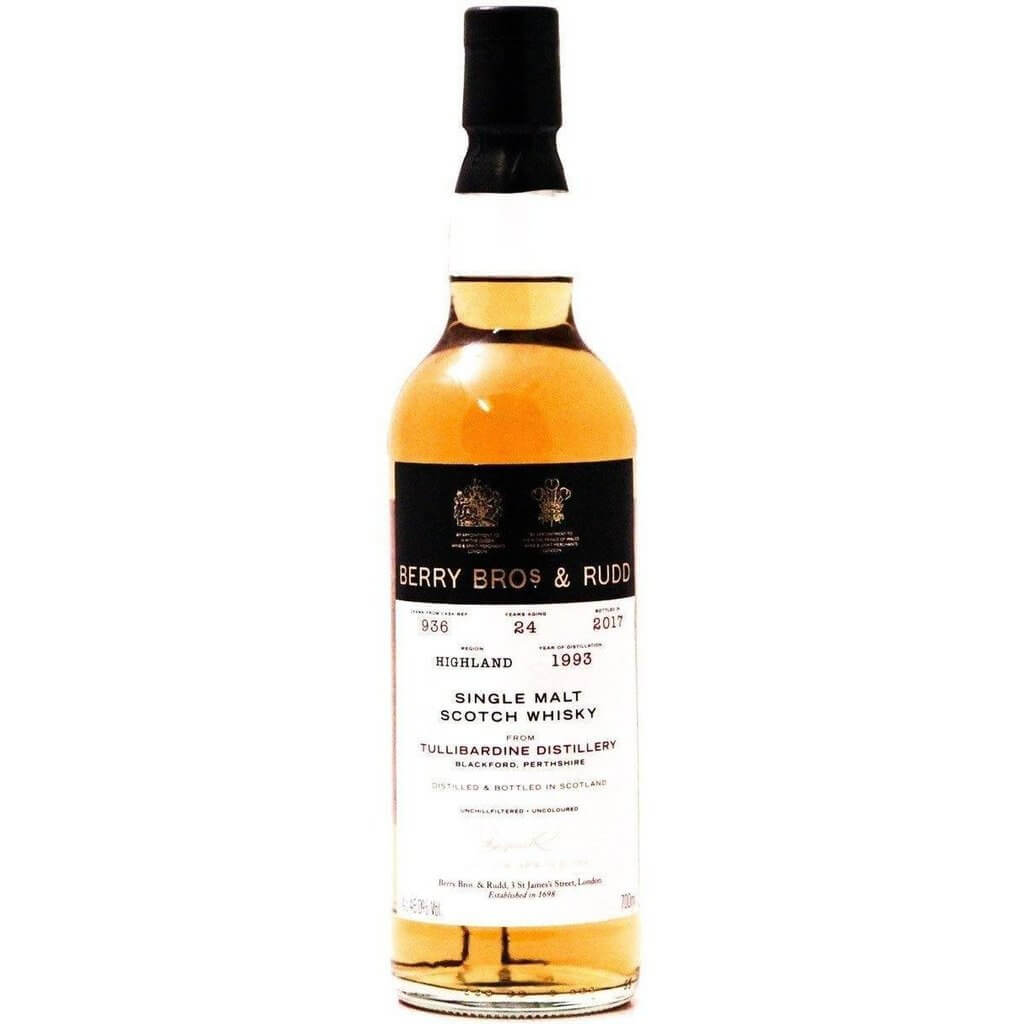 Berry Bros. & Rudd Tullibardine  1993 24 Year Old Single Malt Whisky 70cl 48.9% - The Really Good Whisky Company