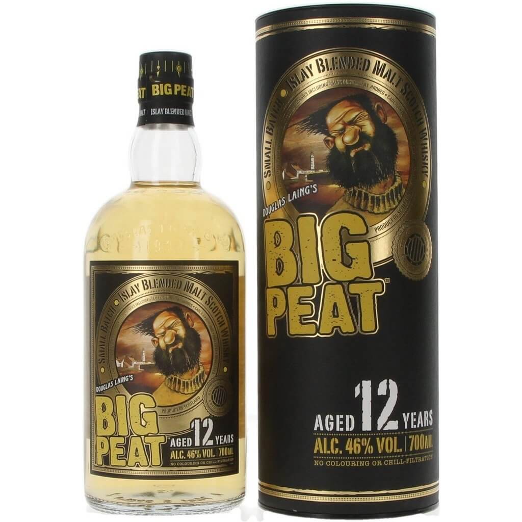 Big Peat 12 Year Old Blended Malt - 70cl 46% - The Really Good Whisky Company
