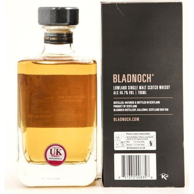 Bladnoch 10 Year Old Single Malt Scotch Whisky - 70cl 46.7% - The Really Good Whisky Company
