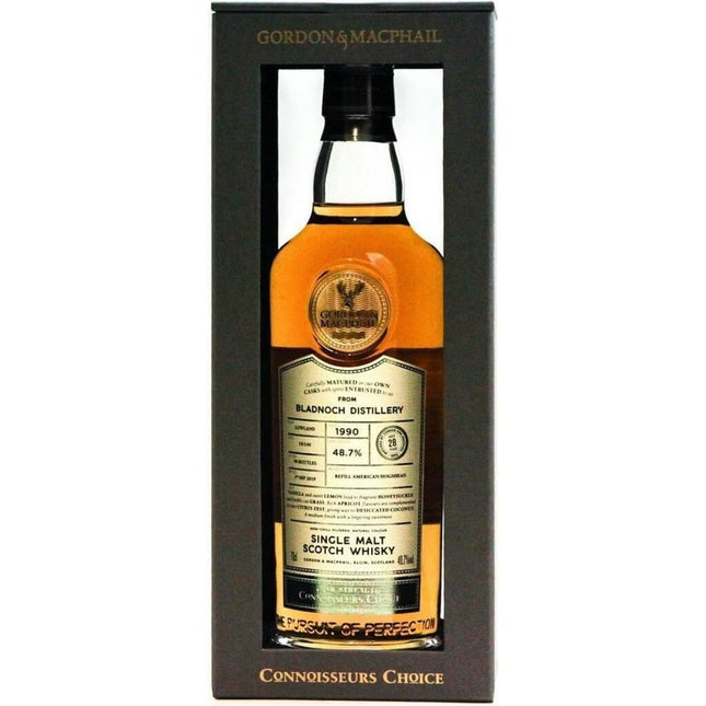 Bladnoch 28 Year Old 1990 Connoisseurs Choice (Gordon & MacPhail) - 70cl 48.7% - The Really Good Whisky Company