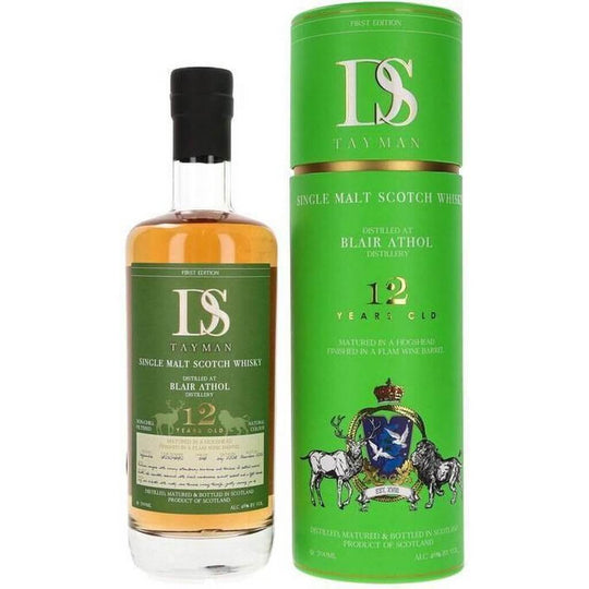 Blair Athol 12 Year Old DS Tayman Single Malt Scotch Whisky - 70cl 46%