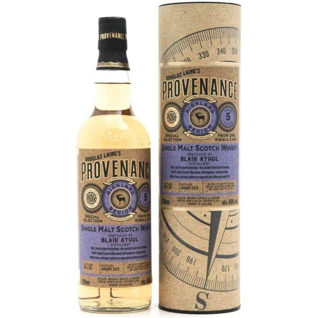 Blair Athol 5 Year Old - Douglas Laing's Provenance - 70cl 46% - The Really Good Whisky Company