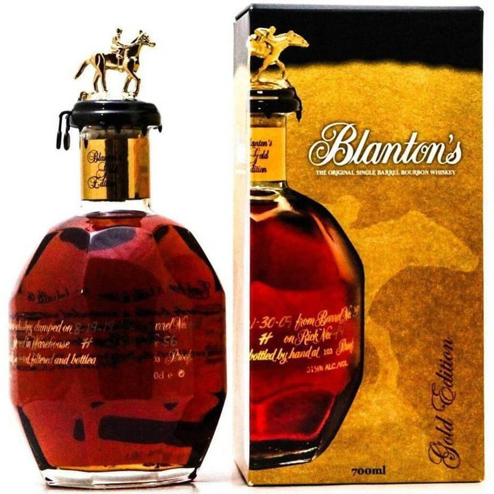 Blantons Gold Edition Single Barrel Bourbon Whiskey - 70cl 51.5% - The Really Good Whisky Company