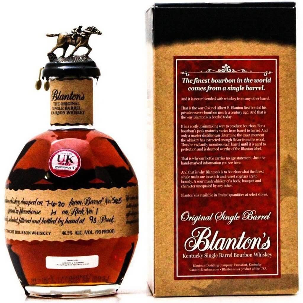 Buy Blanton Straight From The Barrel, 750mL, Price, Kentucky